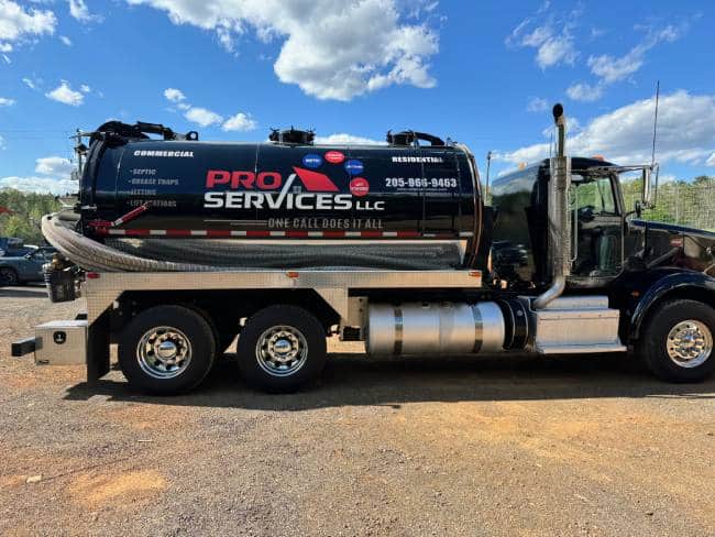 Pro Services Septic Truck